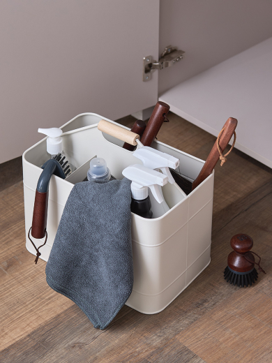 Органайзер для моющих средств Irmel, молочный