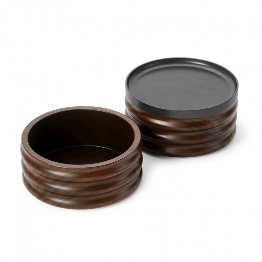 Шкатулка для украшений Tesora, черный орех