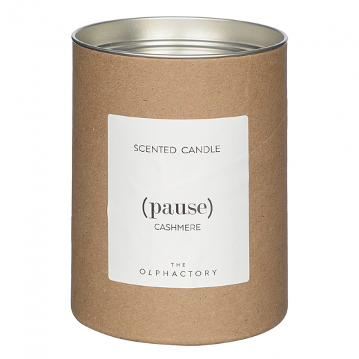 Свеча ароматическая The Olphactory, Pause, Cashmere (новая), 40 ч