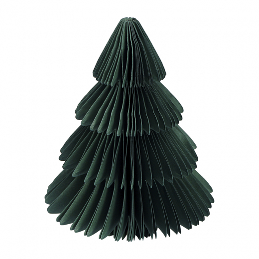 Декор новогодний Honeycomb tree зеленого цвета из коллекции New Year Essential, 18 см