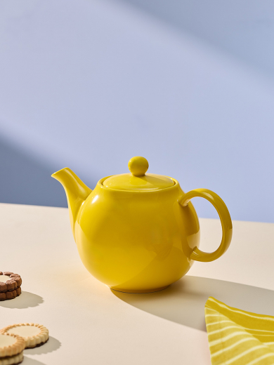Чайник заварочный с ситом Pure, 1 л, желтый