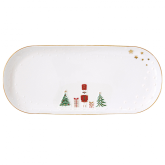 Блюдо сервировочное Let it snow, 34х15 см