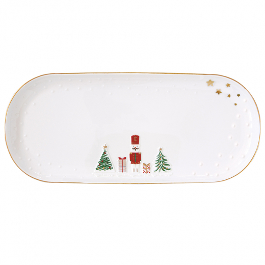 Блюдо сервировочное Let it snow, 34х15 см