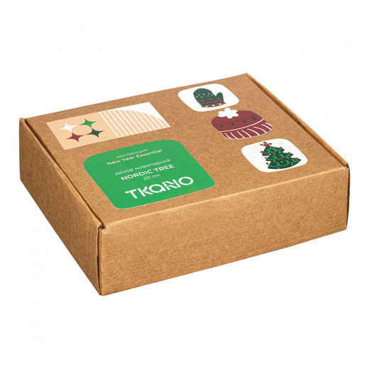 Декор новогодний Nordic tree из коллекции New Year Essential, 20 см