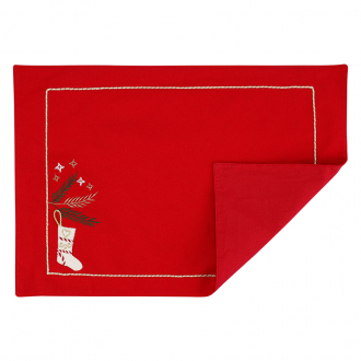 Салфетка под приборы Winter wishes из коллекции New Year Essential, 33х48 см