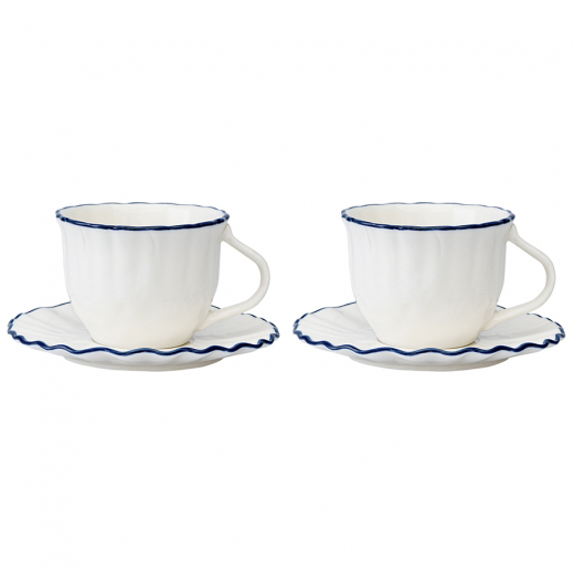 Набор чайных пар Santorini, 220 мл, 2 шт.