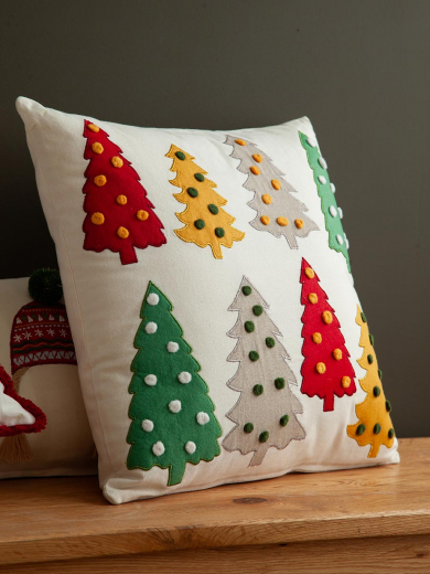 Чехол на подушку Jolly forest из коллекции New Year Essential, 45х45 см