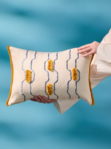 Чехол на подушку Ритм из коллекции Ethnic, 30х45 см
