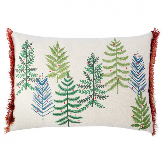 Подушка Зима в лесу из коллекции New Year Essential, 30x45см