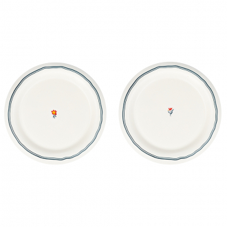 Набор обеденных тарелок Plush, Sunny Bells, Ø26 см, 2 шт.