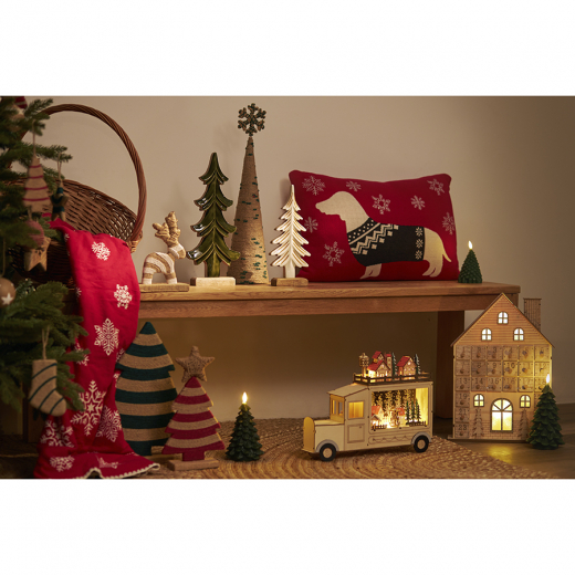 Адвент-календарь с подсветкой Festive house из коллекции New Year Essential