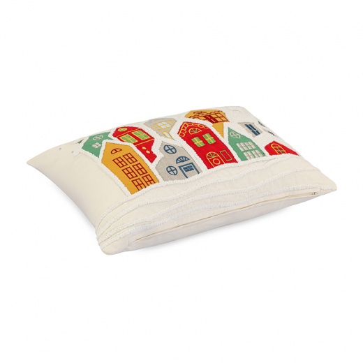 Чехол на подушку Snowy Village из коллекции New Year Essential, 30х45 см
