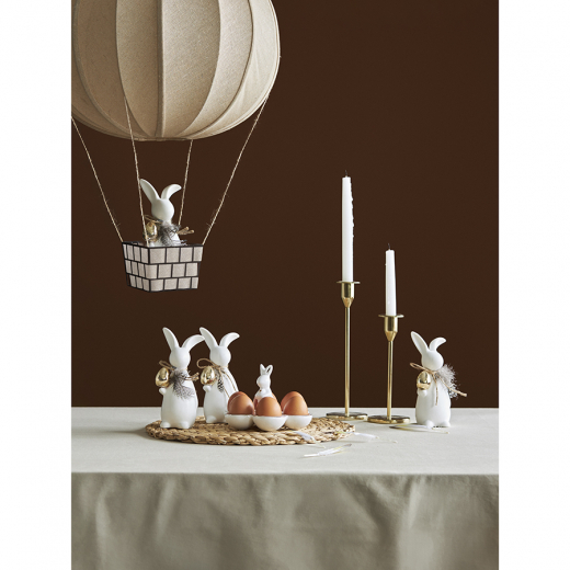 Декор пасхальный из фарфора Easter Bunny из коллекции Essential, 7,7х6,9x17 см