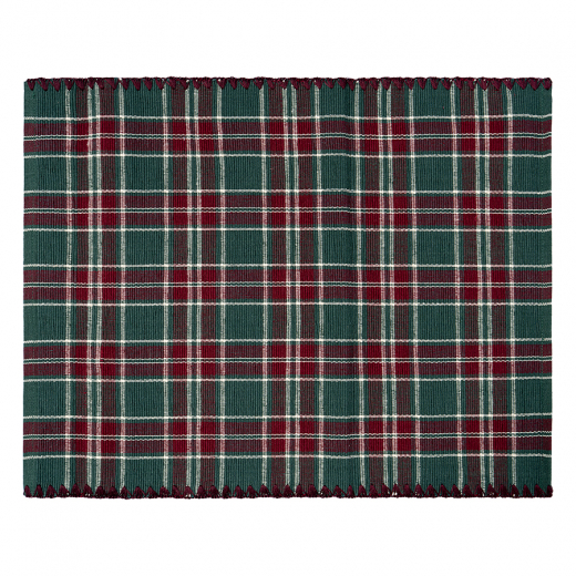 Набор из двух салфеток под приборы Шотландская клетка из коллекции New Year Essential, 35x45см