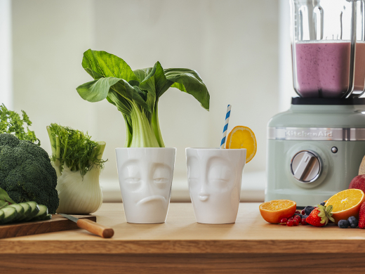 Набор кружек Kissing & Snooz, 350 мл, белый, 2 шт.