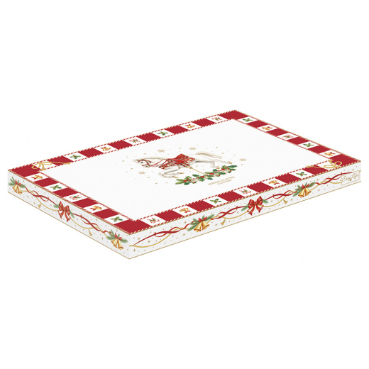 Блюдо овальное Christmas Tale, 35х23,5 см