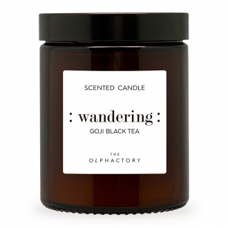 Свеча ароматическая The Olphactory, Wandering, Goji Black tea, 30 ч