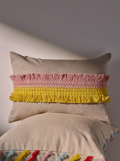 Чехол на подушку Нити из коллекции Blossom, 30х45 см