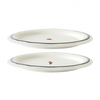 Набор обеденных тарелок Plush, Little Petals, Ø26, 2 шт.