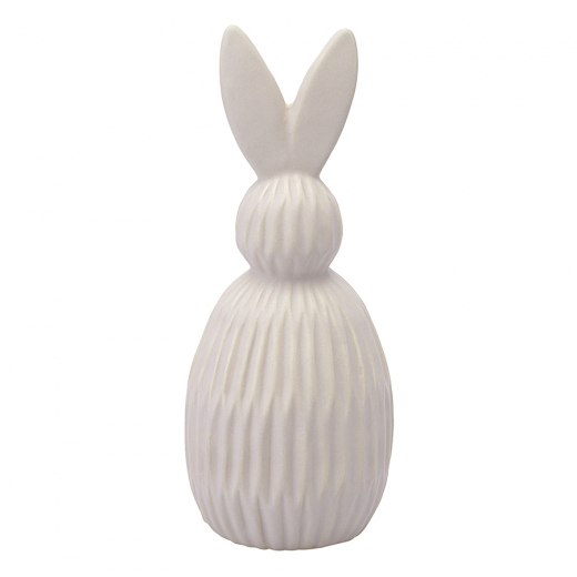 Декор из фарфора бежевого цвета Trendy Bunny из коллекции Easter Essential, 9,2х9,2x22,6 см