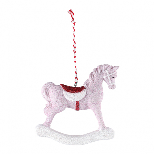 Набор ёлочных украшений Pink fairytale из коллекции New Year Essential, 4 шт.