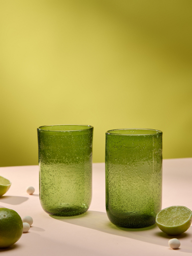 Набор стаканов Flowi, 510 мл, темно-зеленые, 2 шт.