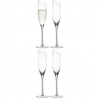 Набор бокалов для шампанского Geir, 190 мл, 4 шт.