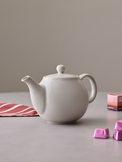 Чайник заварочный с ситом Pure, 1 л, белый