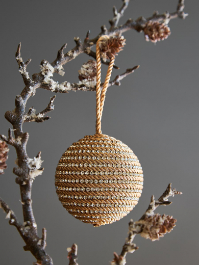 Набор елочных украшений Rustic diamonds из коллекции New Year Essential, 3 шт.