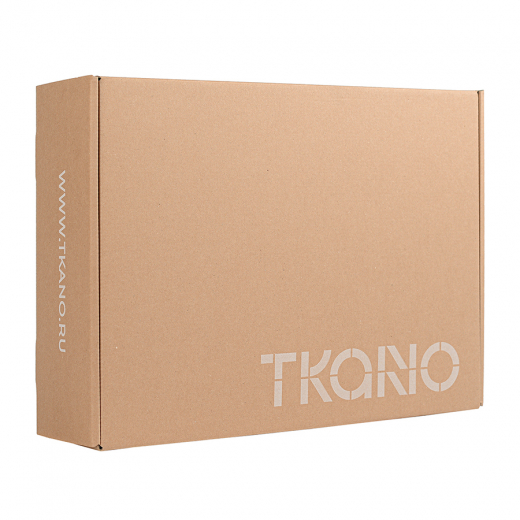 Плед из стираного хлопка темно-синего цвета из коллекции Essential, 130х180 см
