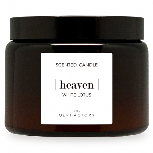 Свеча ароматическая The Olphactory, Heaven, White Lotus, 60 ч