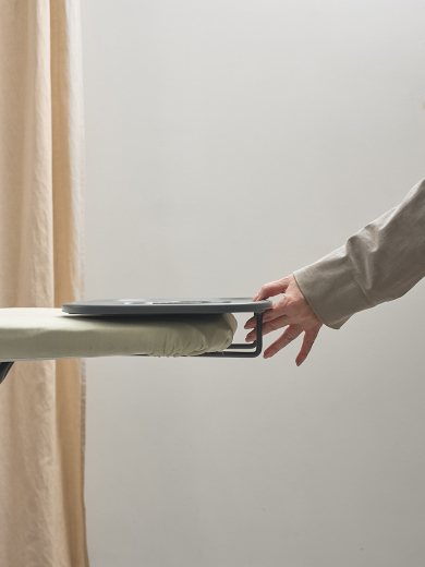 Доска гладильная напольная Smart Iron, 123х46 см, молочная