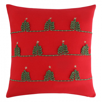 Чехол на подушку Christmas forest из коллекции New Year Essential