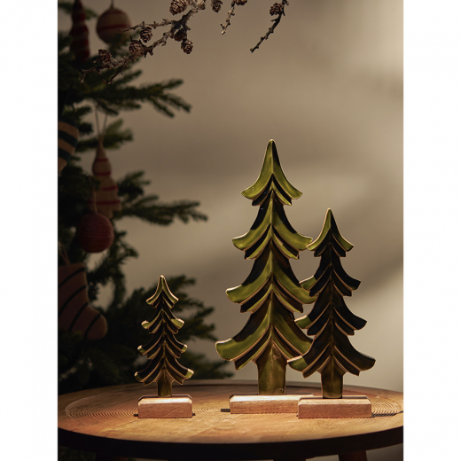 Декор новогодний Festive tree из коллекции New Year Essential, 20 см