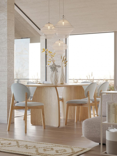 Ковер из джута и переработанного хлопка Kolkata из коллекции Ethnic, 70x160см