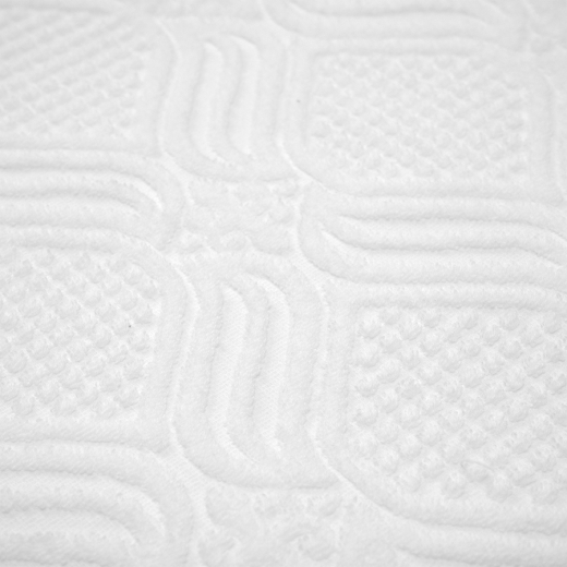 Полотенце для рук белое, с кисточками цвета карри из коллекции Essential, 50х90 см