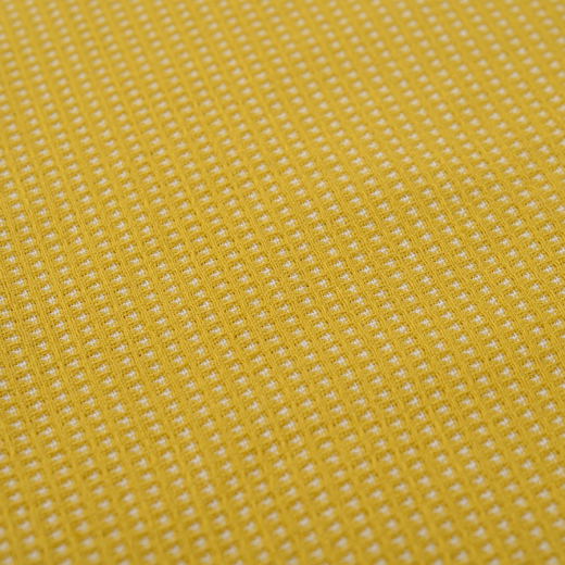 Полотенце кухонное вафельное горчичного цвета из коллекции Essential, 50х70 см