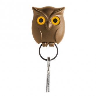 Держатель для ключей Night Owl, коричневый