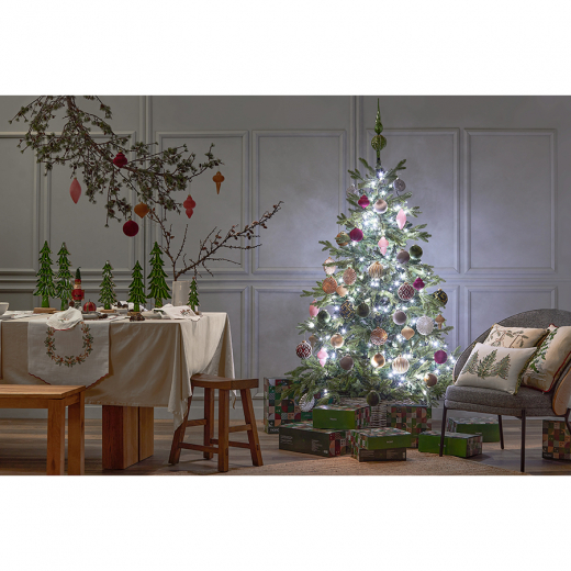 Дорожка на стол Festive wreath из коллекции New Year Essential, 45х150 см