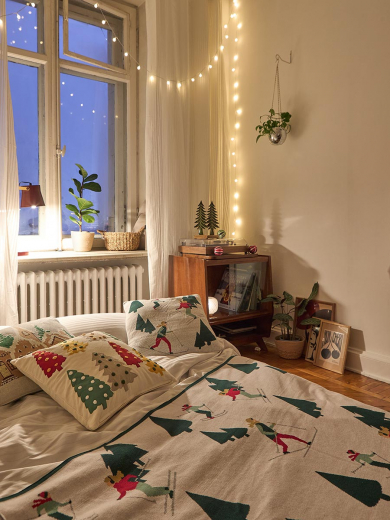 Чехол на подушку Jolly forest из коллекции New Year Essential, 45х45 см