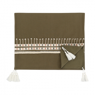 Дорожка на стол Nomad grid из коллекции Ethnic, 45х150 см