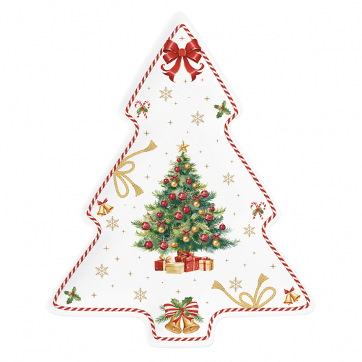 Блюдо Christmas Tale 20,5х25,5 см