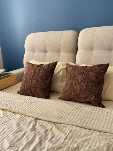 Чехол на подушку Desert Leaf из коллекции Essential, 45х45 см