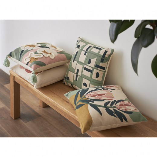 Подушка декоративная Southern flower из коллекции Ethnic, 45х45 см