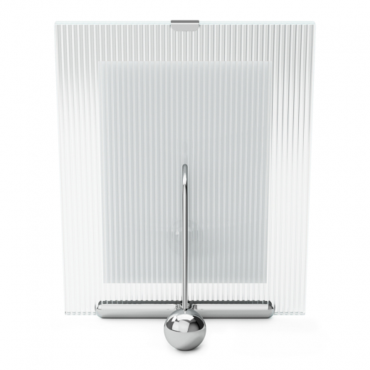 Фоторамка Flute, 20х23 см, хром