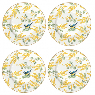 Набор десертных тарелок Mimosa, 19 см, 4 шт.