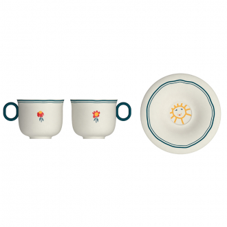 Чайная пара Plush, Sun Kiss, 280 мл