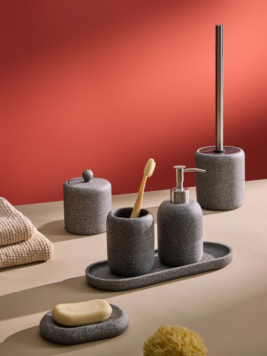 Мыльница Loup, графитовая