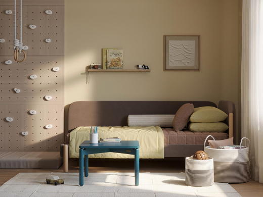 Столик кофейный Saga, 60х60 см, сине-зеленый