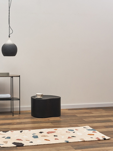 Ковер из хлопка Terrazzo Poetry из коллекции Ethnic